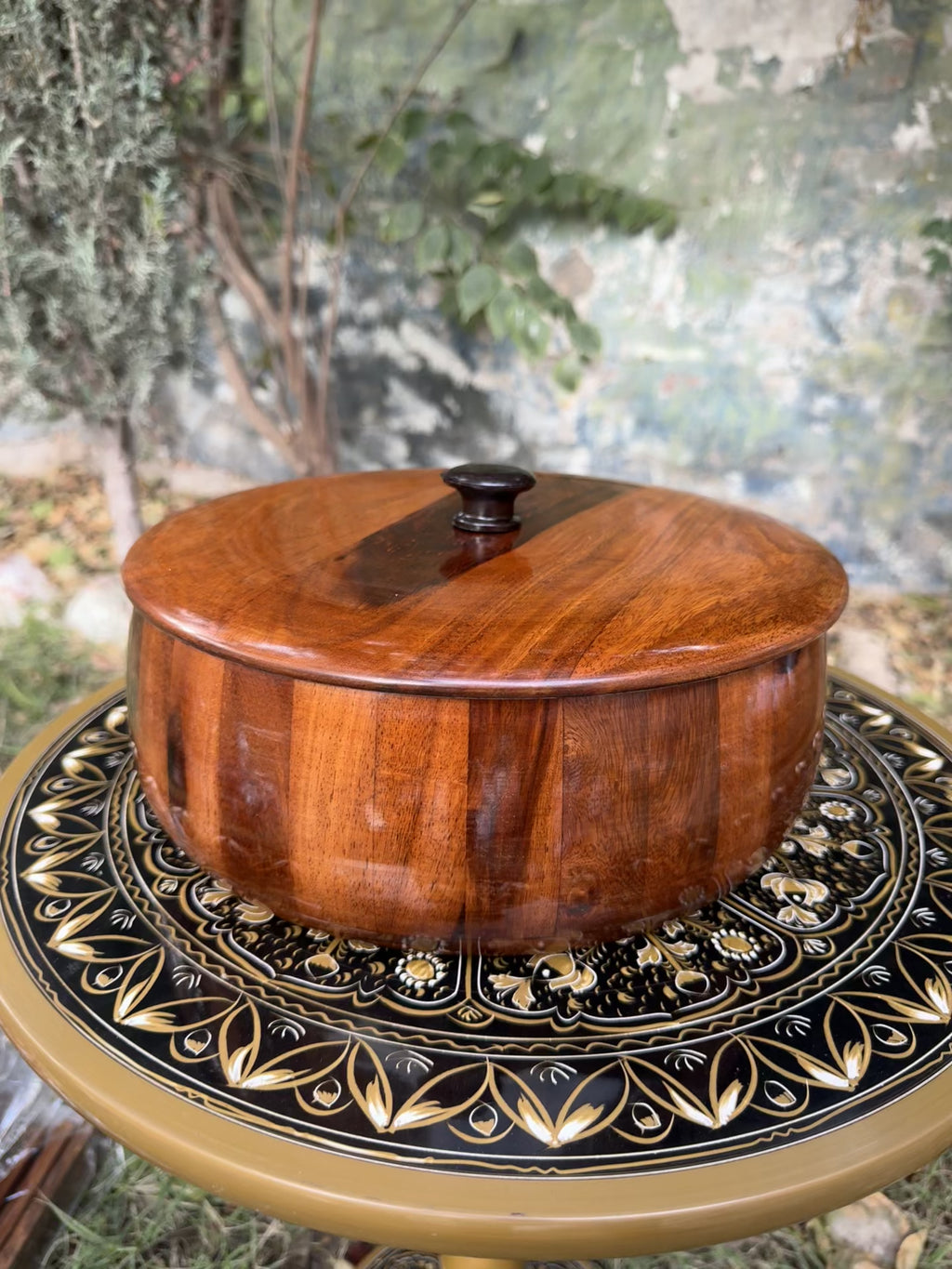 Handcrafted Simple Wooden Hotpot