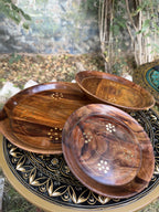Handcrafted 3-in-1 Wooden Serving Platter