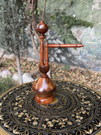 Premium Fine-Finished Wooden Huqa – Elite Heritage Masterpiece