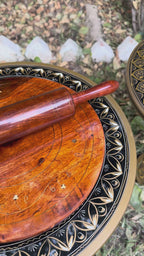 Premium Handcrafted Wooden Chakla Belna Set