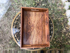 Set of 3 Handcrafted Wooden Serving Trays