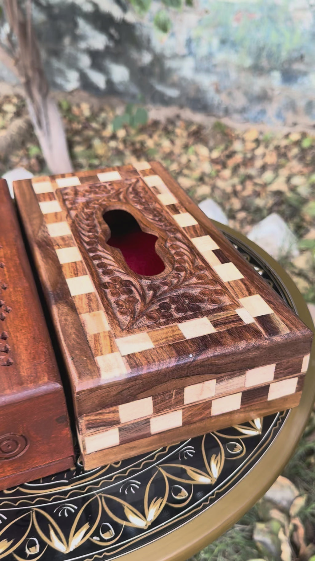 Handcrafted Simple Wooden Tissue Box – Minimalist Home Organizer