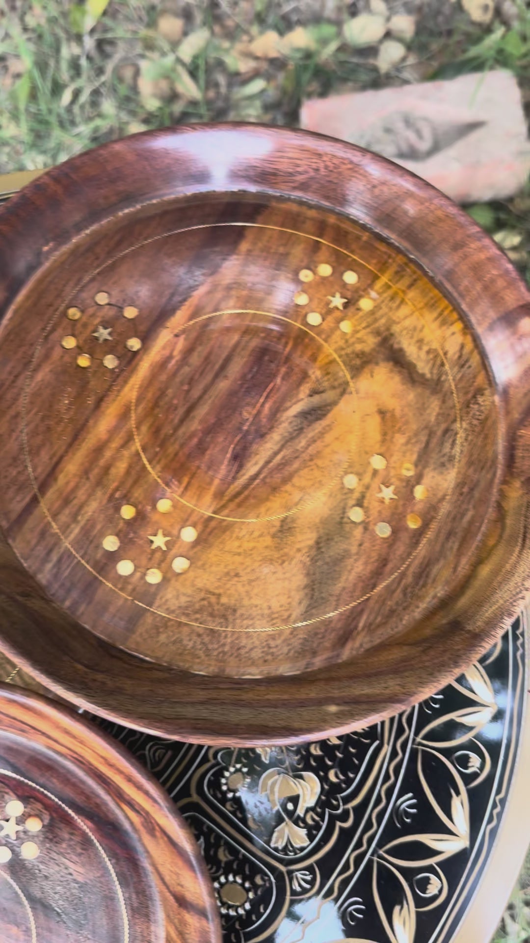 Handcrafted 3-in-1 Wooden Serving Platter