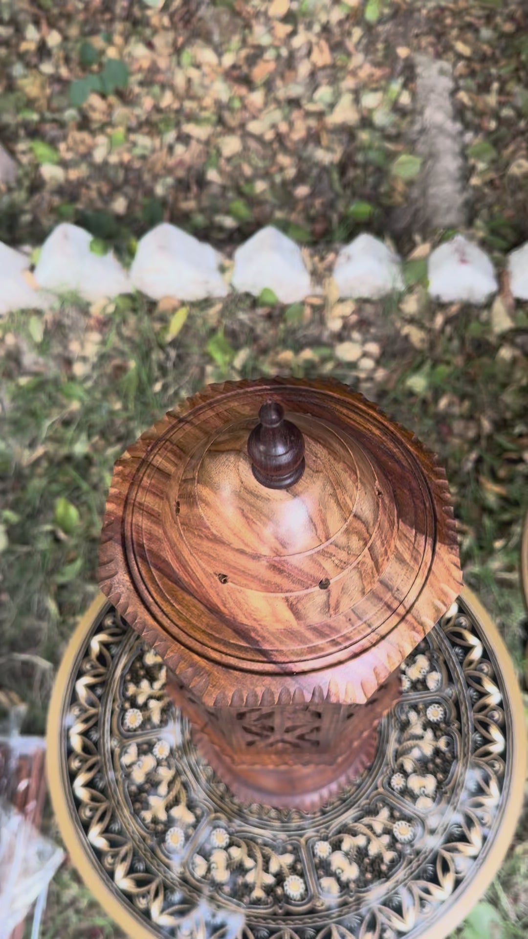 Handcrafted Premium Wooden Bed Lamp