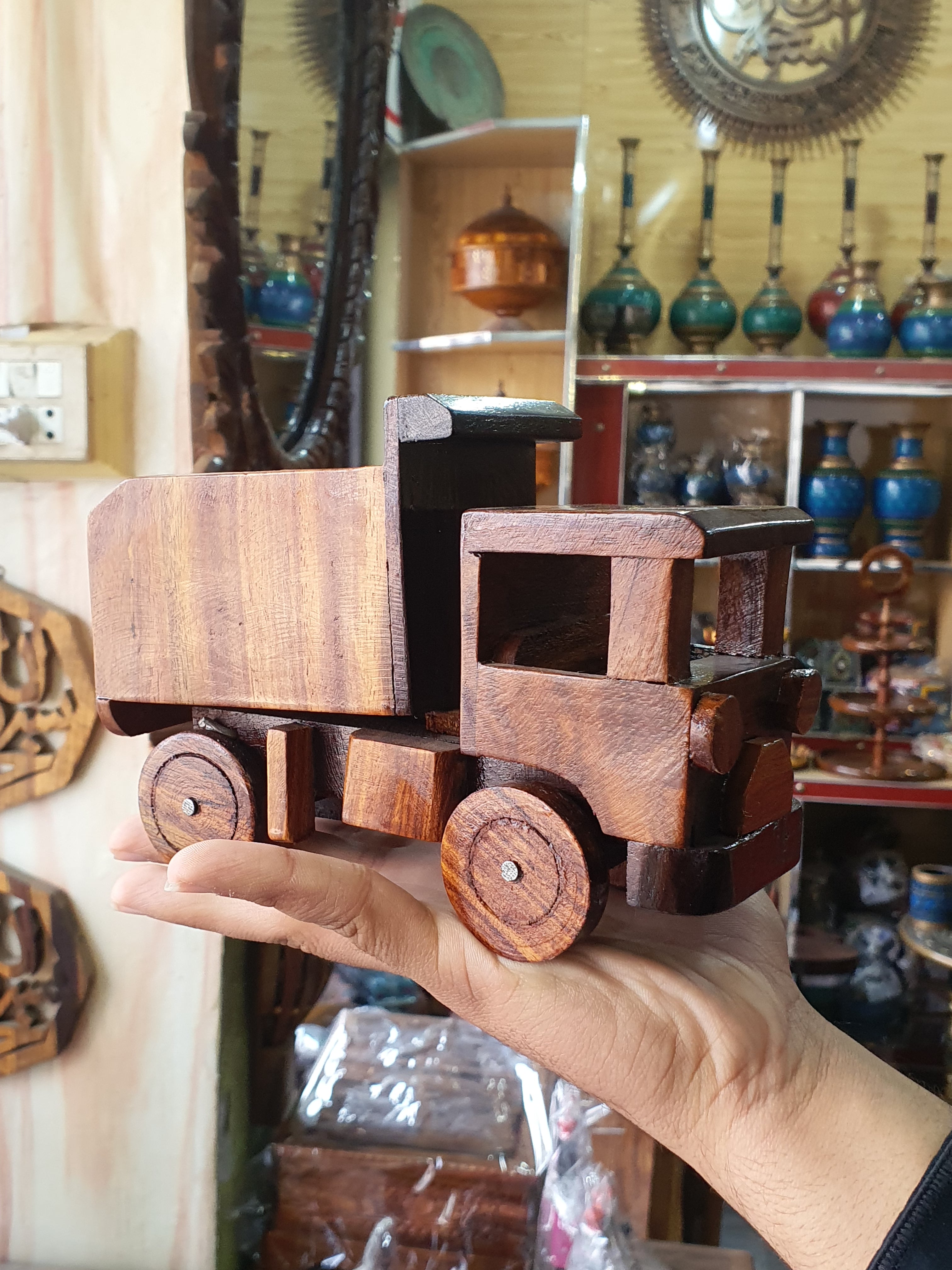 Premium Handcrafted Wooden Toy Truck