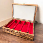 3/4-Rod Bangle Storage Box | Jewelry Organizer