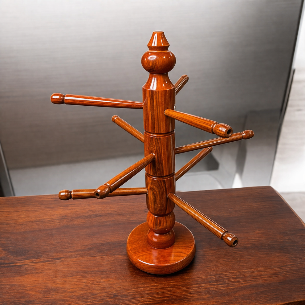 Handcrafted Wooden Bangle Stand & Bracelet Holder