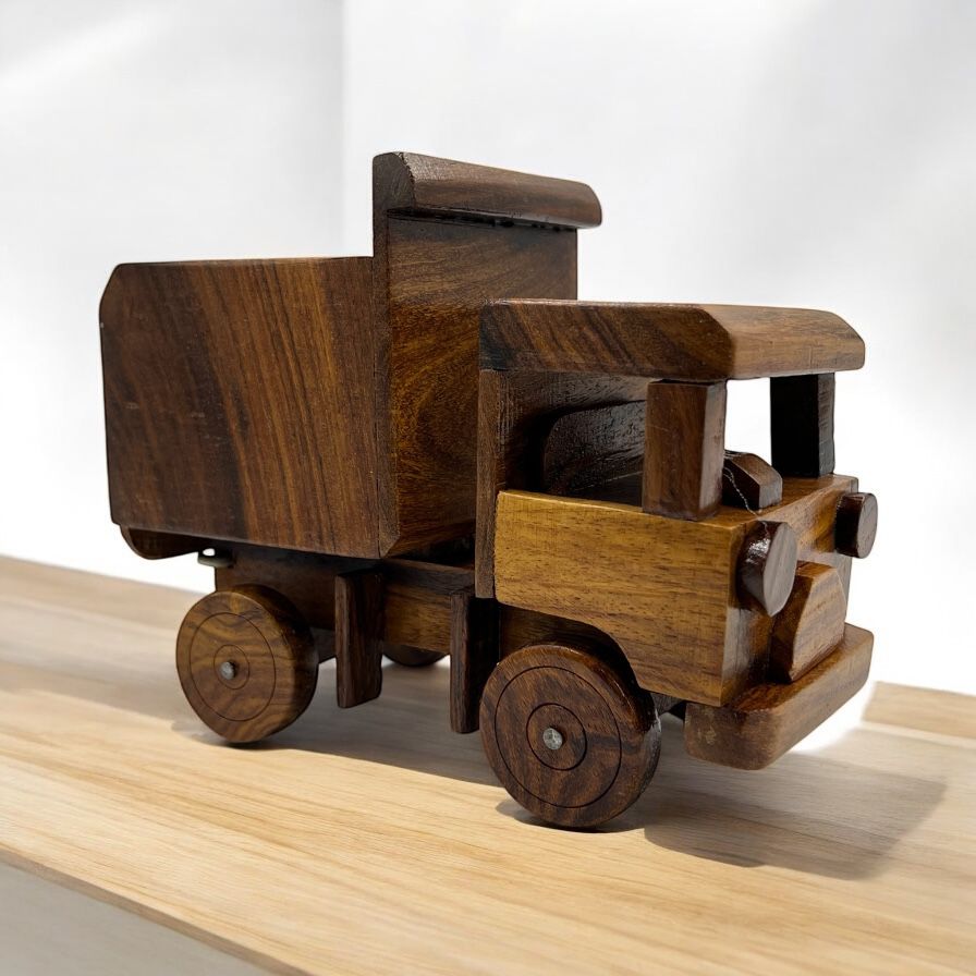 Premium Handcrafted Wooden Toy Truck