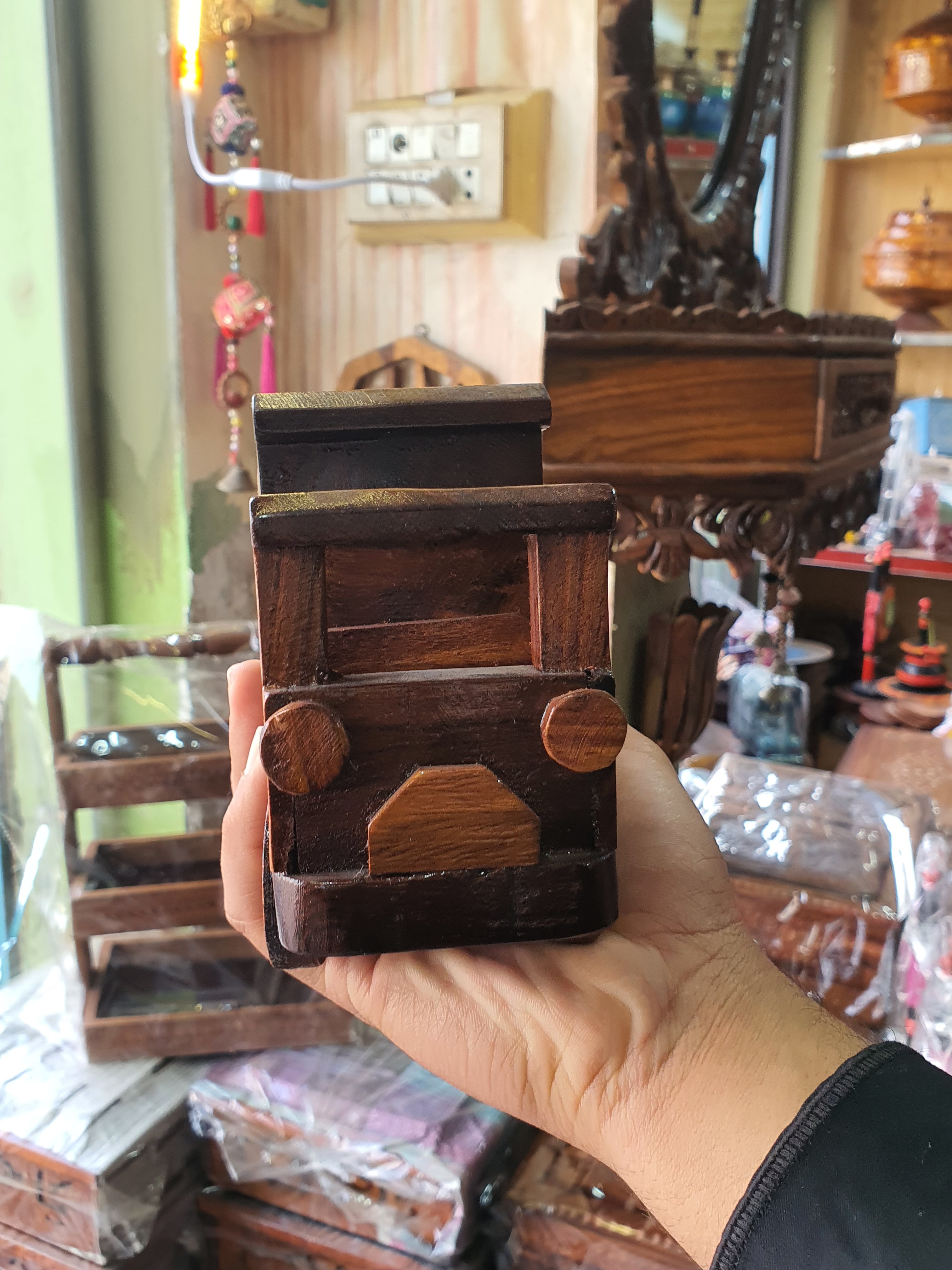 Premium Handcrafted Wooden Toy Truck